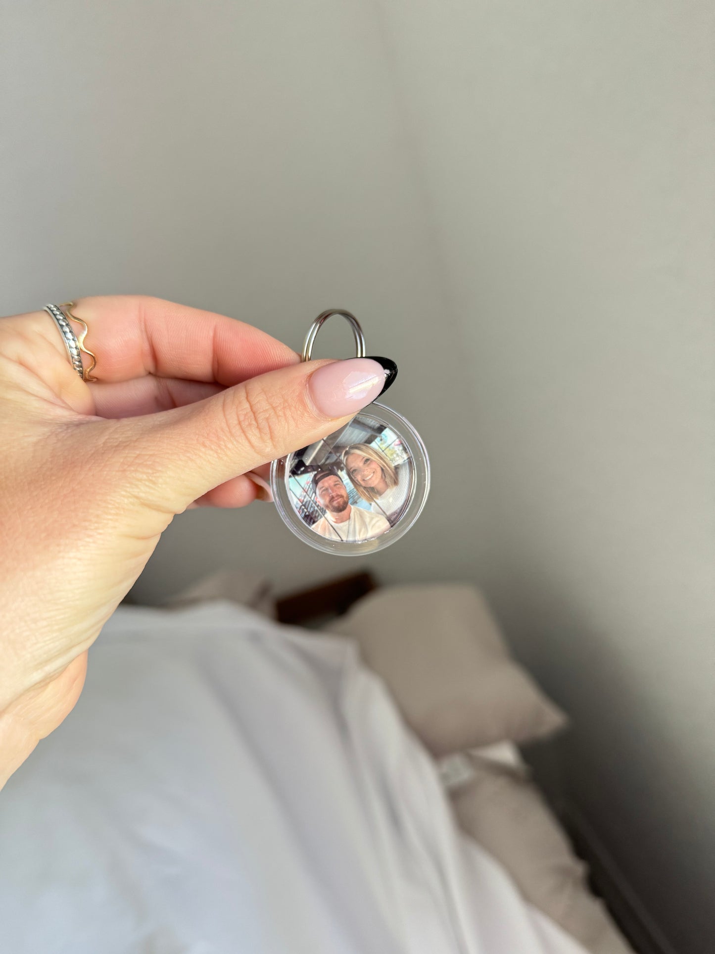 Personalized Keychain with NFC Function