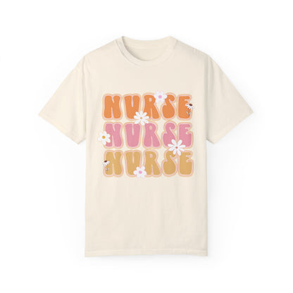 Floral Nurse Tee - NotTodayLuciifer
