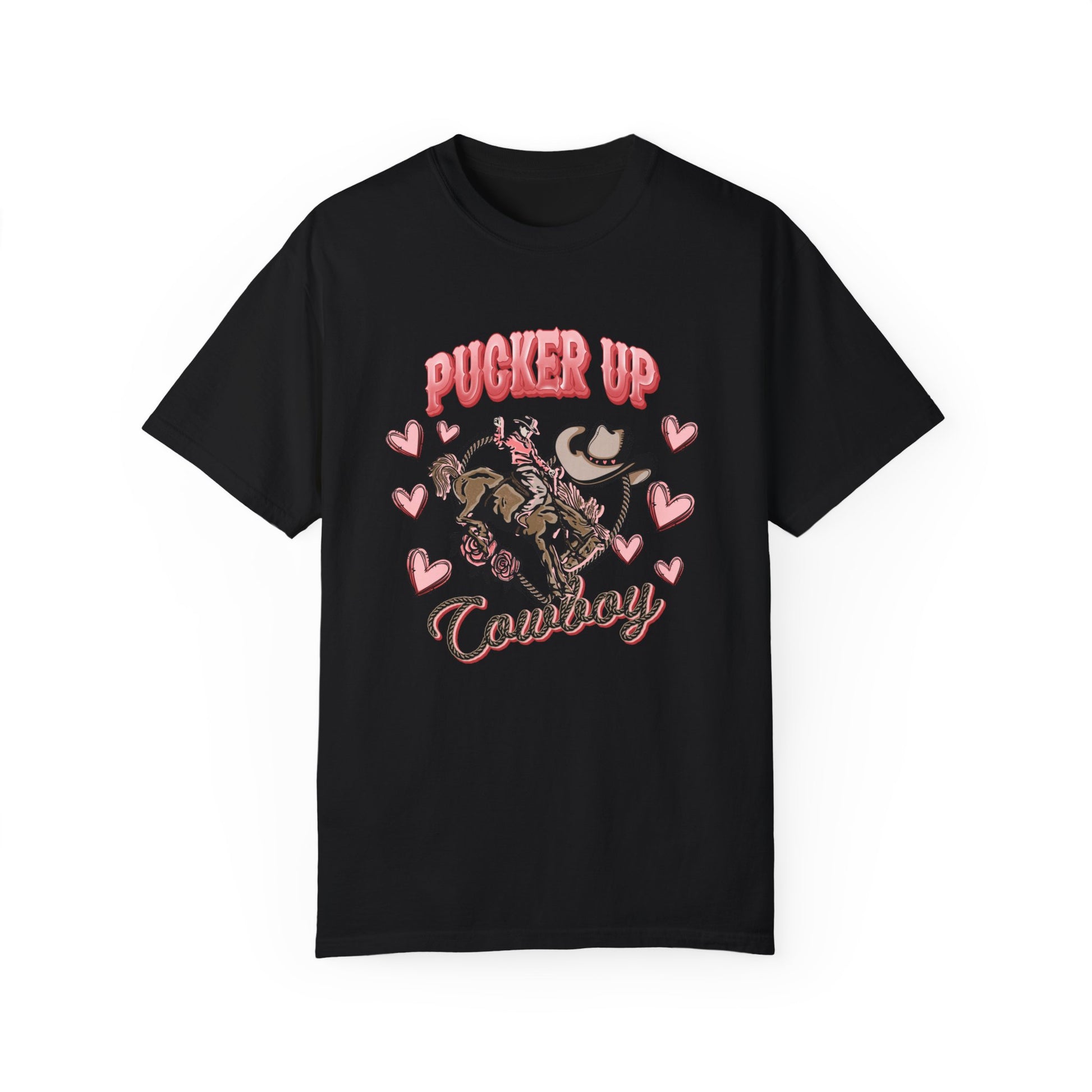 Pucker Up Cowboy Tee - NotTodayLuciifer