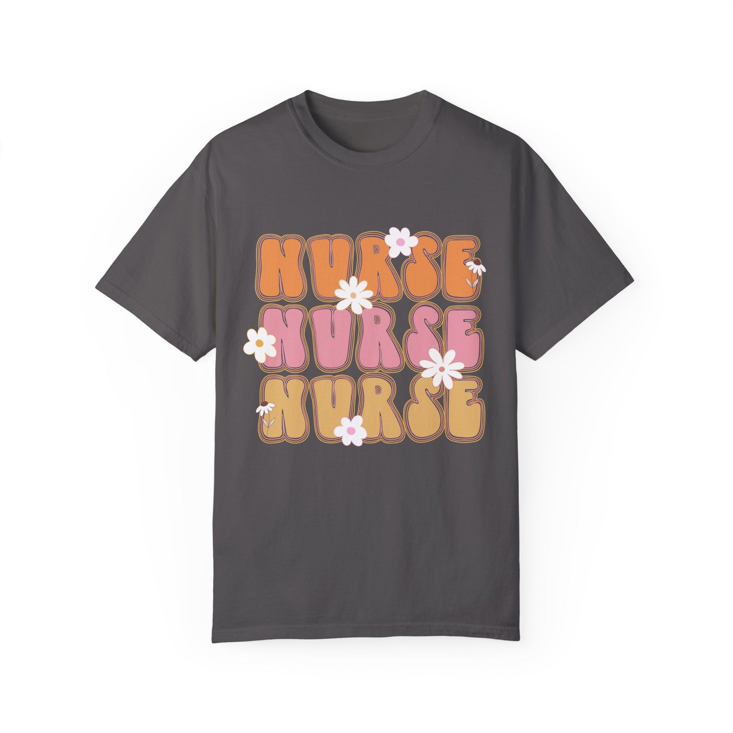 Floral Nurse Tee - NotTodayLuciifer