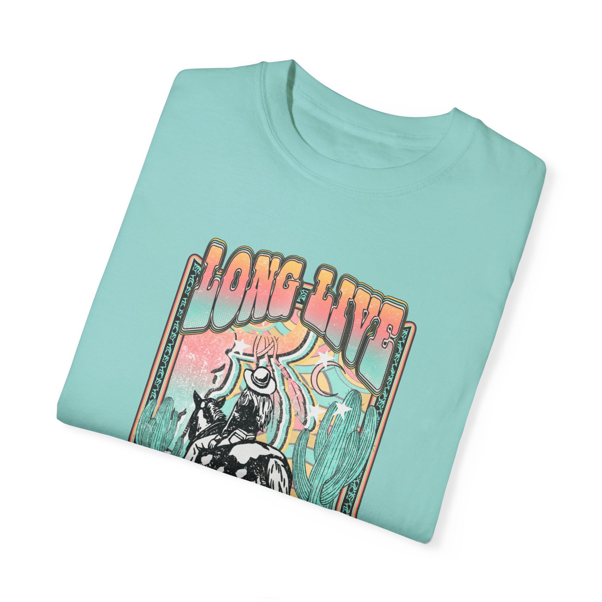 Long Live Cowgirls Tee - NotTodayLuciifer