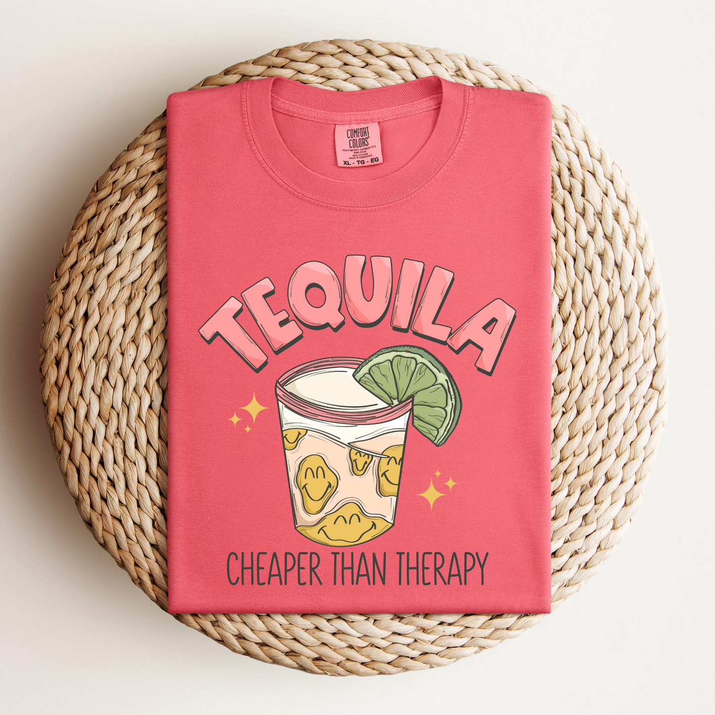 Tequila is cheaper than therapy Tee - NotTodayLuciifer