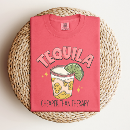 Tequila is cheaper than therapy Tee - NotTodayLuciifer
