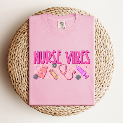 Nurse Vibes Tee - NotTodayLuciifer
