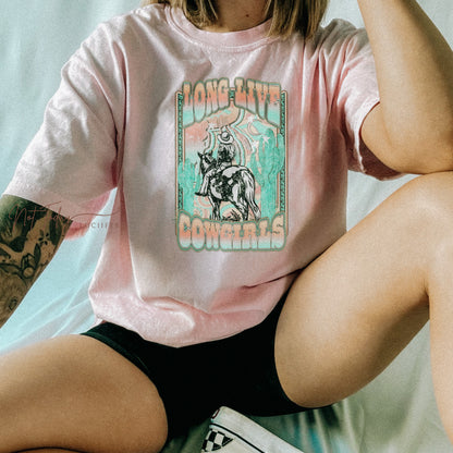 Long Live Cowgirls Tee - NotTodayLuciifer